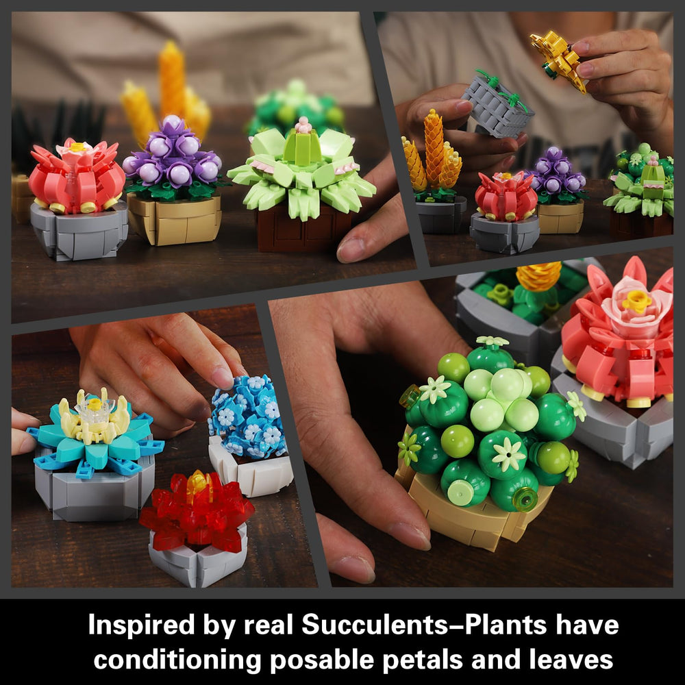 PIKARO artificial plant kit suitable for kids and adults