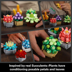 PIKARO artificial plant kit suitable for kids and adults