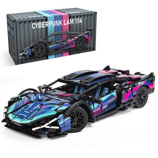PIKARO 1:14 sports car front view for a striking desk display