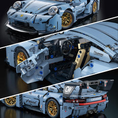 PIKARO Sports Car Building Set display-model showcases a ready-to-show collectible