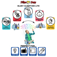 Official Pillow Pets Bluey Sleeptime Lite by BBC Studios.