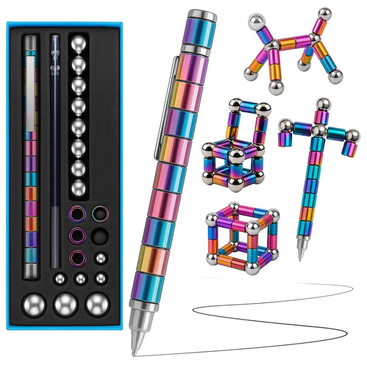 PILPOC Fidget Pen magnetic parts for endless builds and tactile play.