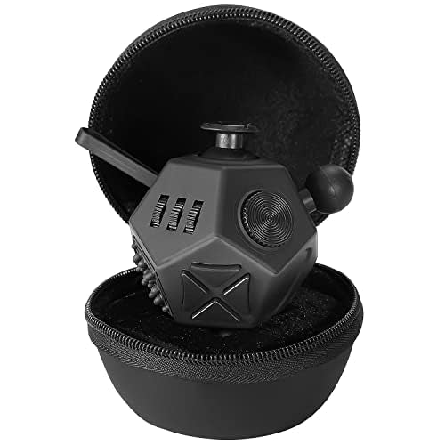PILPOC theFube 12-sided fidget cube with multiple actions for focus and calm.