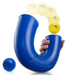 Pindaloo Original Skill Game blue loop-tube for solo practice and focus.
