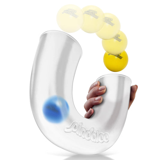 Pindaloo Original skill game with two balls for fast-paced looping fun.