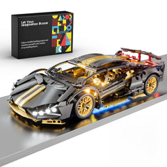 PinkBee 1:14 sport car front view highlights detailed display-ready model