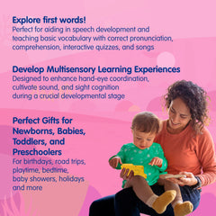 Pinkfong bright colorful bus invites curious toddlers to explore sounds.