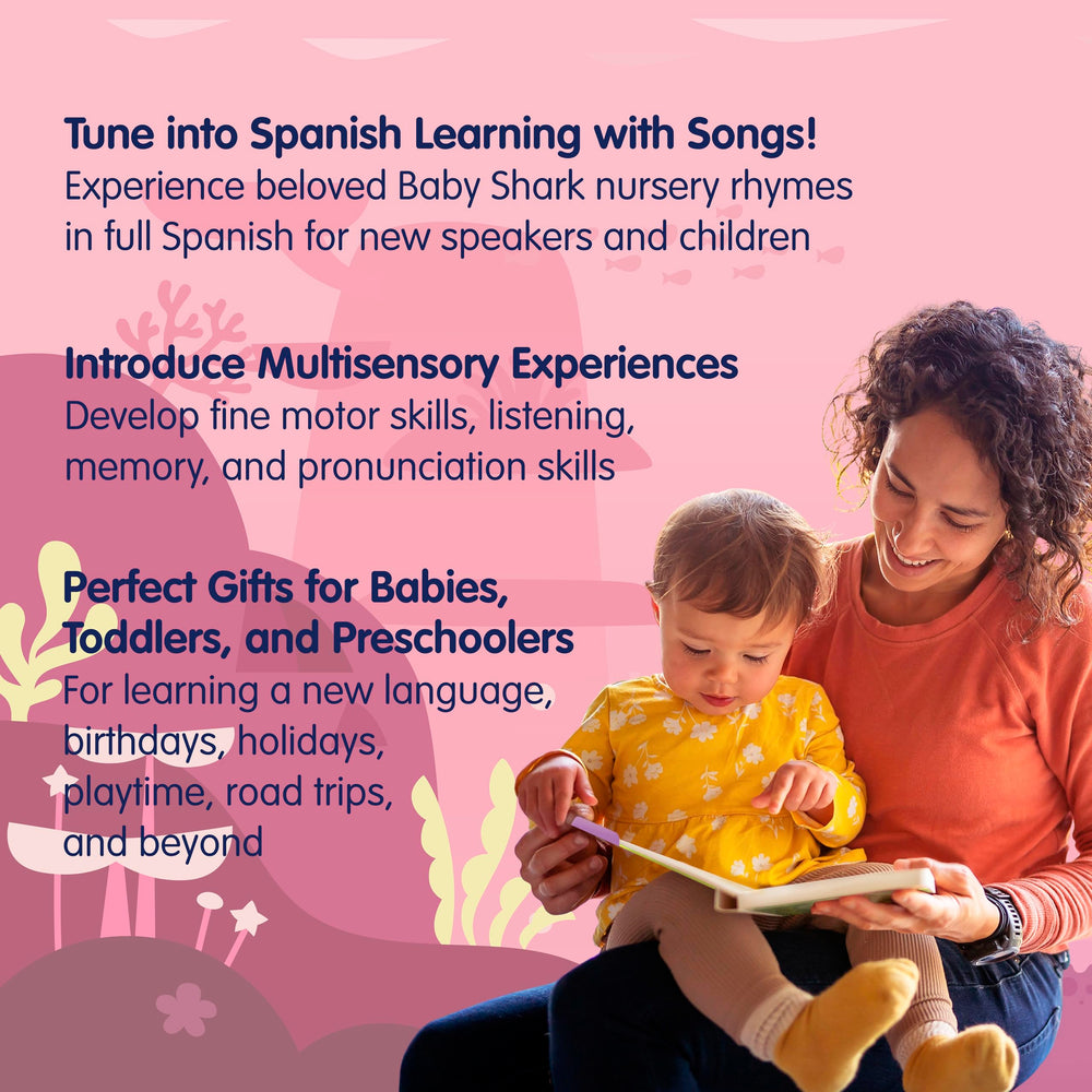 Pinkfong Baby Shark colorful illustrated pages stimulate imagination