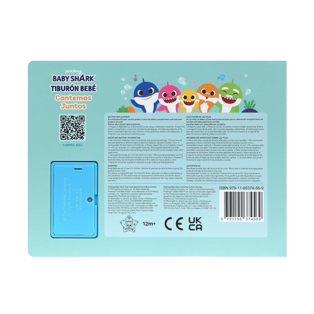Pinkfong Baby Shark toddler-friendly design supports early sound recognition
