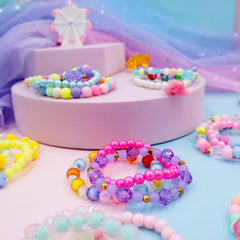 PinkSheep handmade resin bracelets: high-quality, fade-resistant accessories.