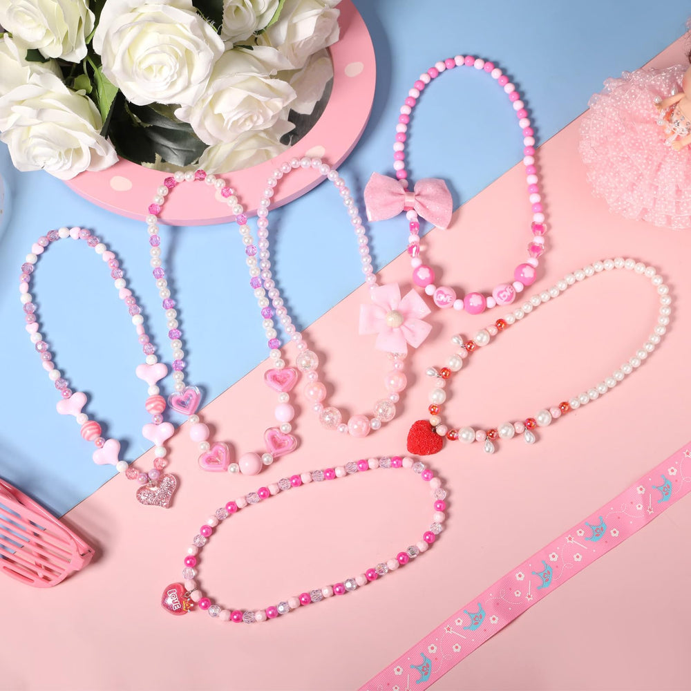PinkSheep heart design with flower accents adds playful charm for little girls