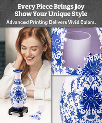 Pintoo vase with detachable water cup for easy cleaning