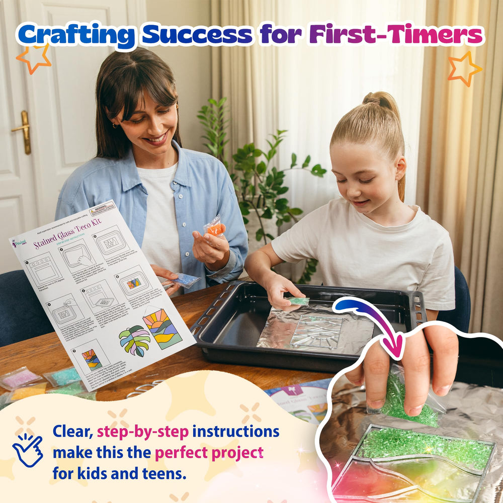 Pinwheel Crafts metal chain hanging system securely displays suncatchers.