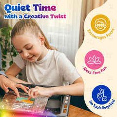 Pinwheel Crafts two-design kit doubles crafting fun with two frames.