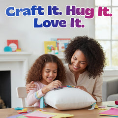 Pinwheel Crafts Unicorn Pillow Kit step-by-step instructions for easy crafting.
