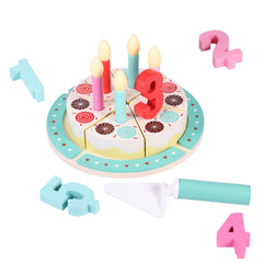 Pithfor wooden cake slices for imaginative pretend play.