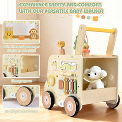 Pithfor walker clicking rotational headlight for sensory exploration