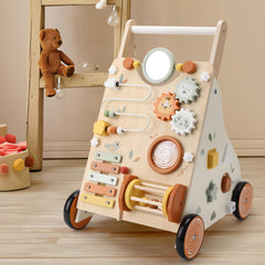 Pithfor walker sit-to-stand transition visual for growing toddlers