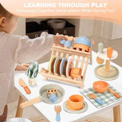 Pithfor durable wooden construction supports frequent pretend play and family time.