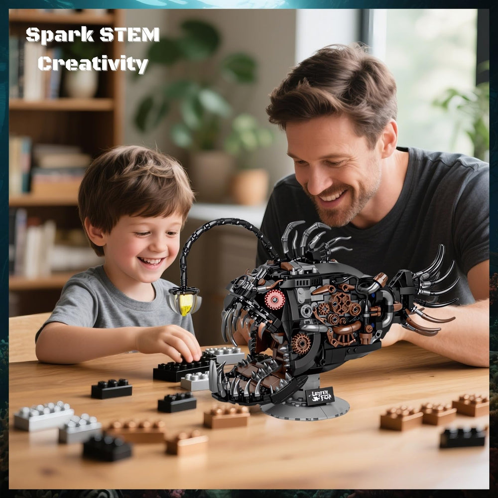 PIVONAX Angler Fish glowing bait light for nighttime display