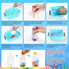 PIXATA safe materials highlight non-toxic resin and natural alginate.