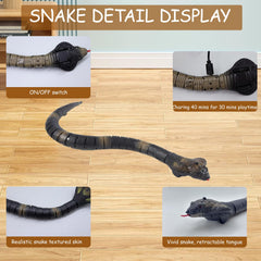 Pixibond ABS plastic construction complements realistic movement for pranks.