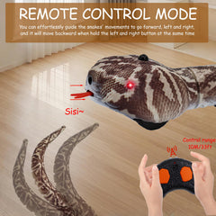 Pixibond USB charging cable powers the snake toy for easy recharging.