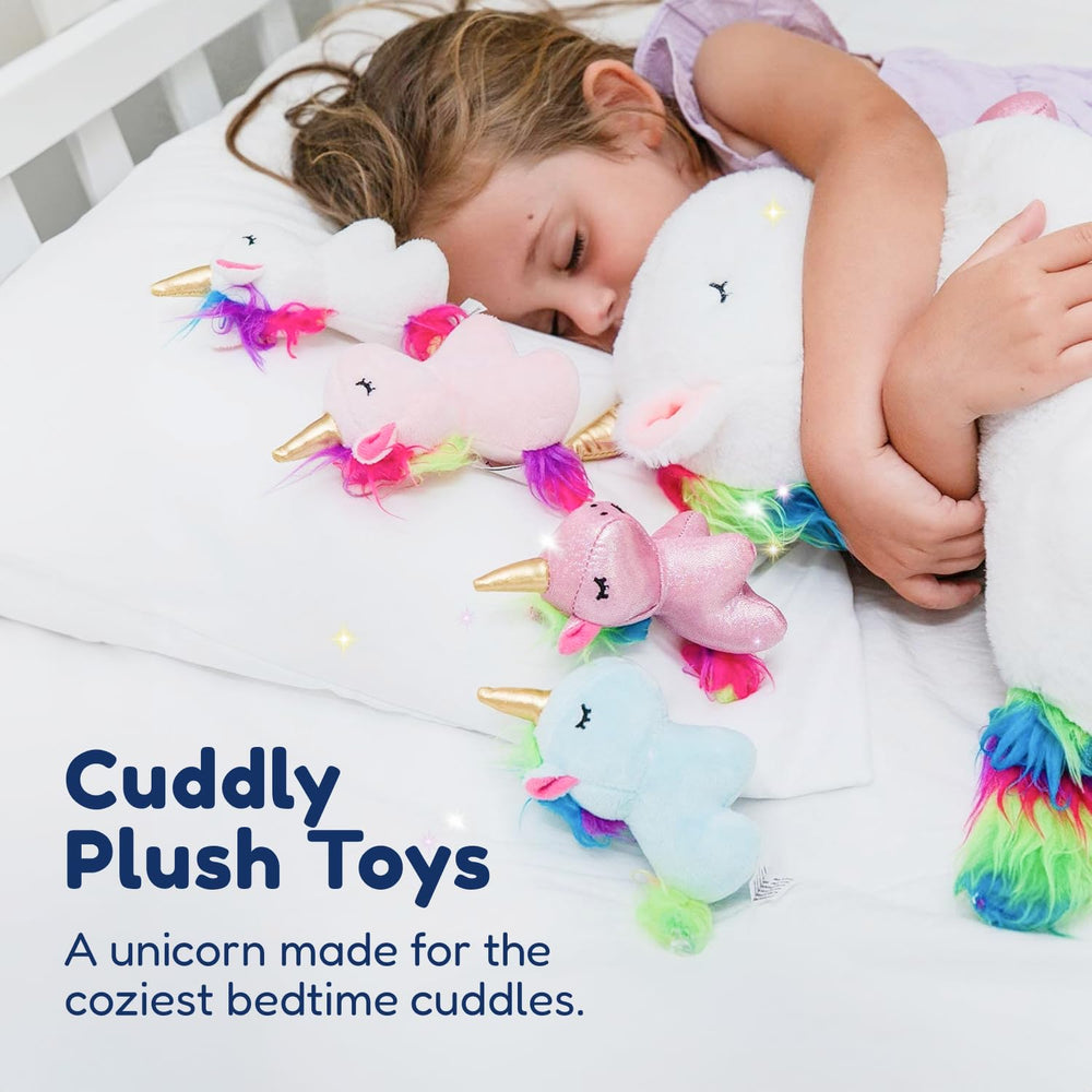 PixieCrush gift-ready unicorn set sparks creativity and comforting cuddles.