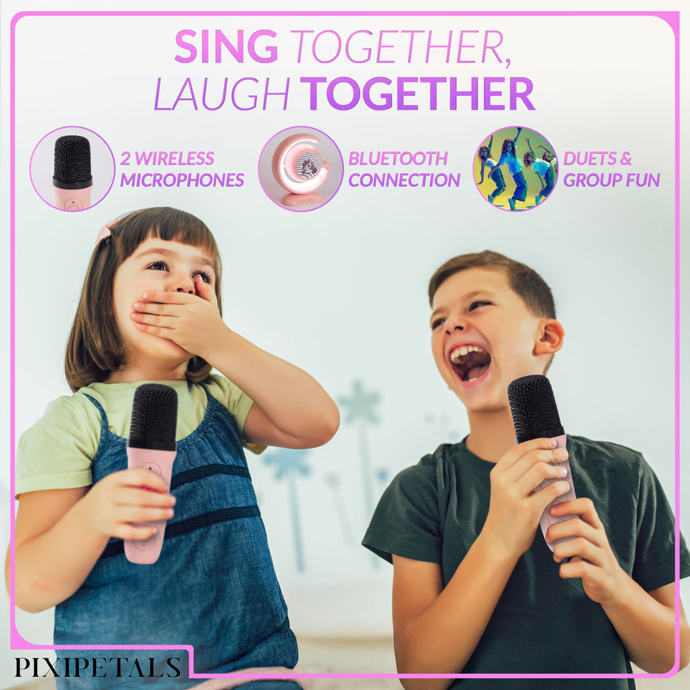 PixiPetals Bluetooth streaming from phone or tablet for favorite songs