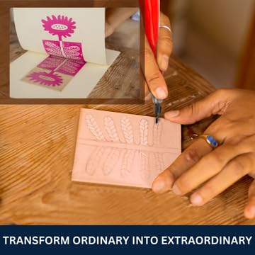 Pixiss ready-cut printmaking blocks help you produce crisp impressions faster.