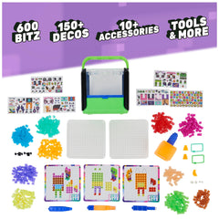 Pixobitz exclusive neon accessories expand play options with extra detail.