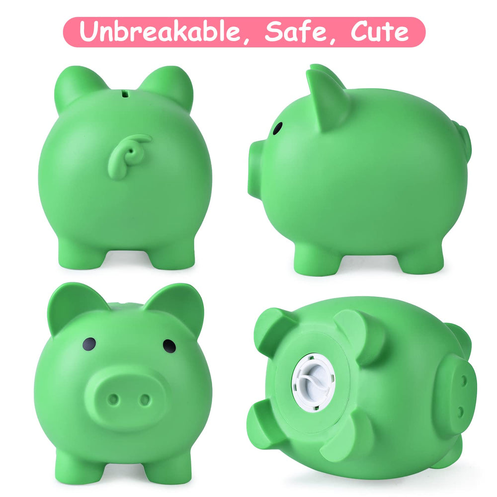 PJDRLLC gift-ready piggy bank ideal for birthdays and holidays