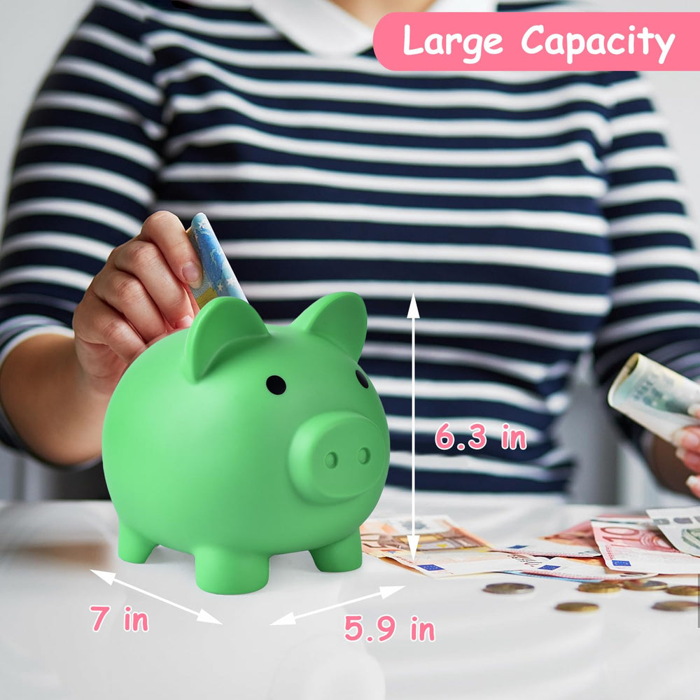 PJDRLLC non-toxic plastic money bank designed for safe child use