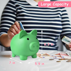 PJDRLLC non-toxic plastic money bank designed for safe child use