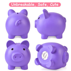 PJDRLLC piggy bank bottom knob closeup, built for safe money retrieval