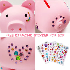 PJDRLLC large piggy bank can inspire early financial habits in children aged 4–10.