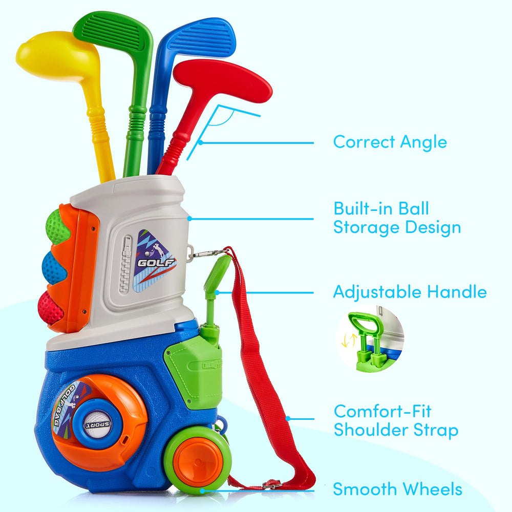 PJG golf balls ten-pack designed for safe play.