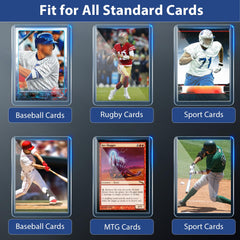 PJU sleeves offer clear visibility to view card fronts while protecting surfaces.