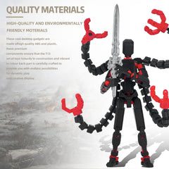 PkghoKids PETG plastic build ensures sturdy figure with vibrant colors.