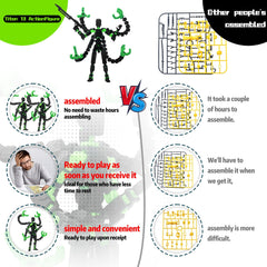 PkghoKids T13 six hand shapes expand character customization for collectors.