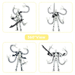 Pkghokids T13 assembled figure supports educational sketching and posture studies.