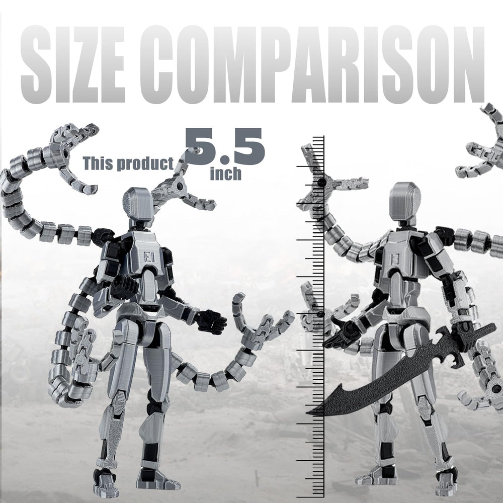 PkghoKids T13 joints allow varied poses for photography and drawing.