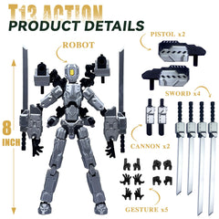 PkghoKids T13 PETG-durable-material offers sturdy play and reliable display options.
