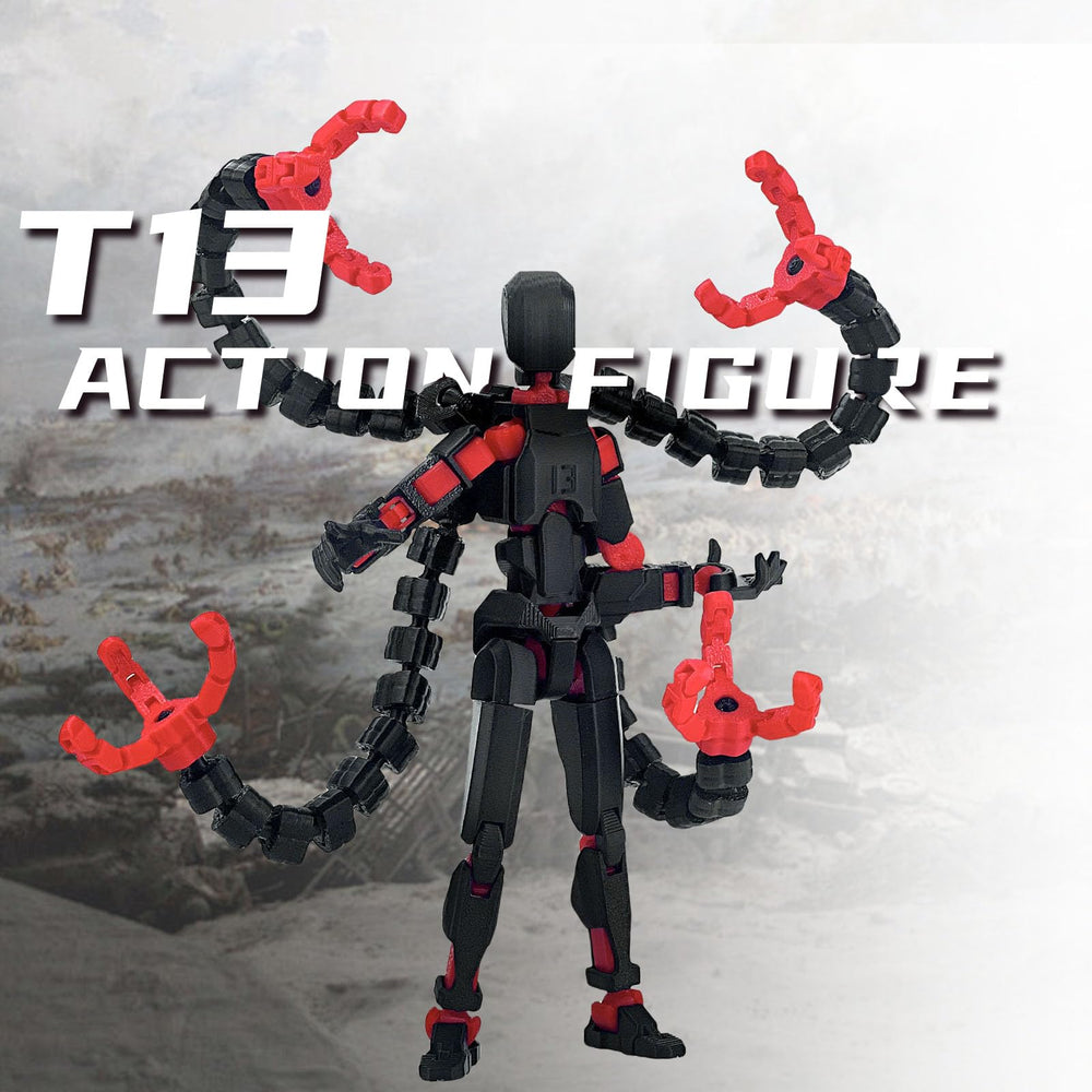 Pkghokids T13 pose-ready figure as a photography prop and study aid.