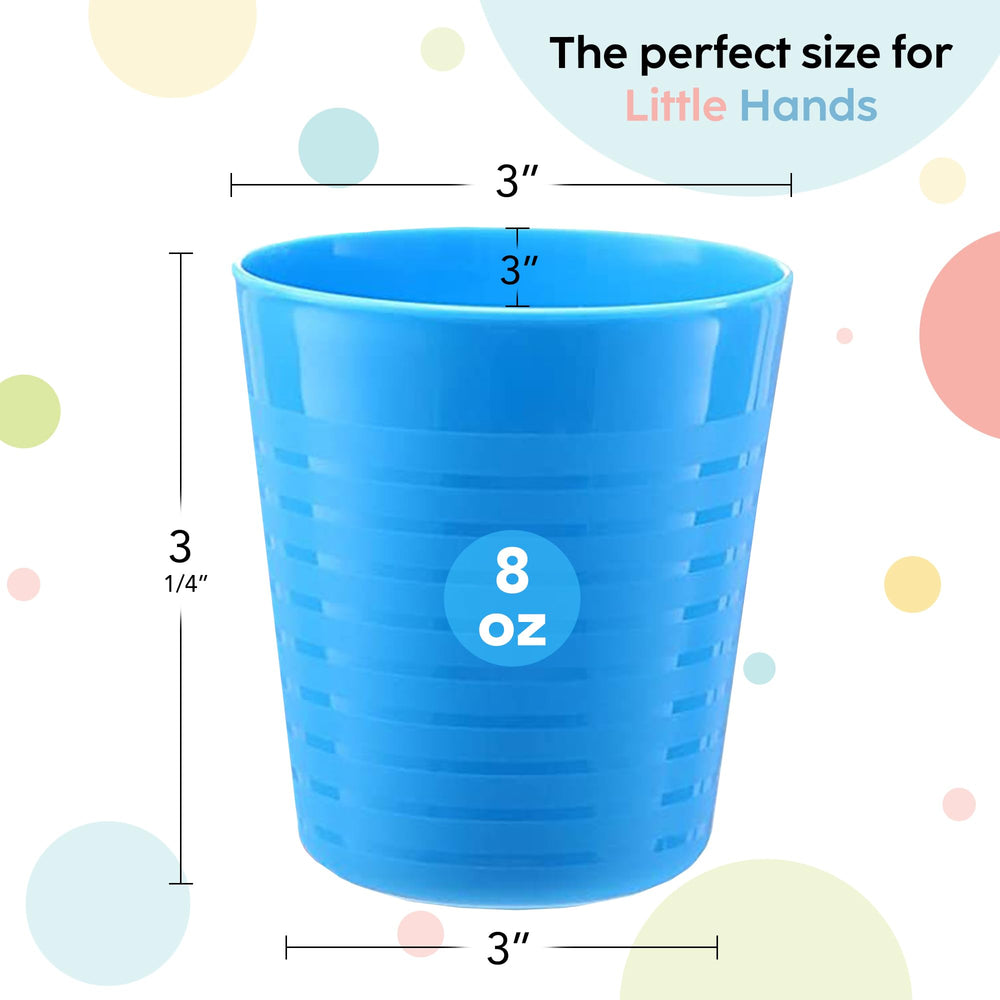 PLASKIDY assorted colors simplify mealtime and identification