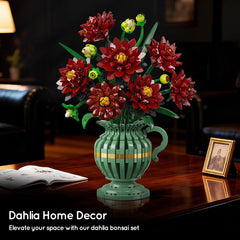 PLAXSOON Dahlia assembly steps highlight a relaxing creative activity