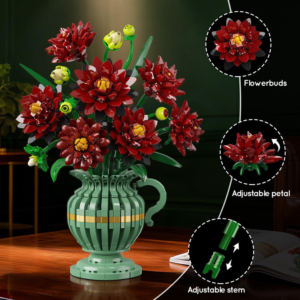 PLAXSOON Dahlia petal detail shows jewel-like color depth