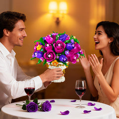PLAXSOON detailed rose petals for a lifelike floral display in the kit