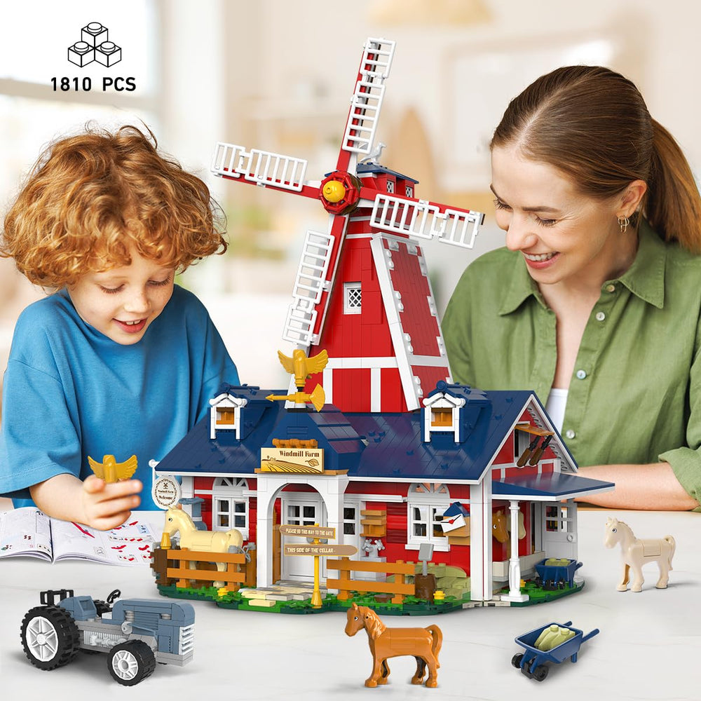 PLAXSOON Stable scene with horse adds lifelike farm realism