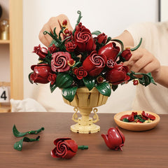 PLAXSOON rose kit's vintage color palette adds retro charm to any room.